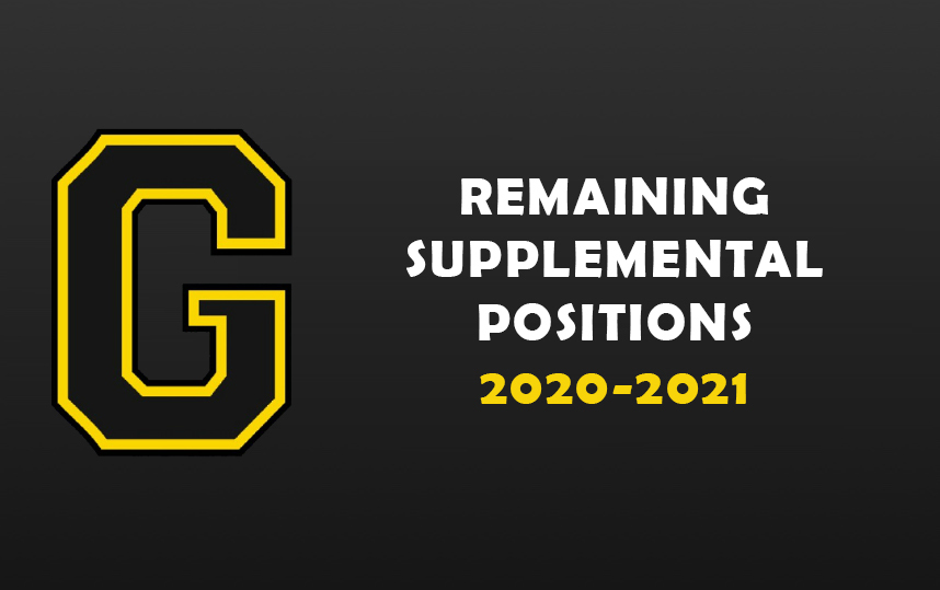 REMAINING SUPPLEMENTAL POSITIONS 2020-2021