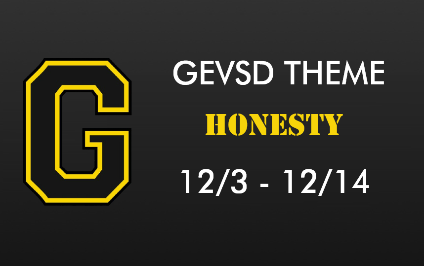 Theme for December 3rd - December 14th - HONESTY