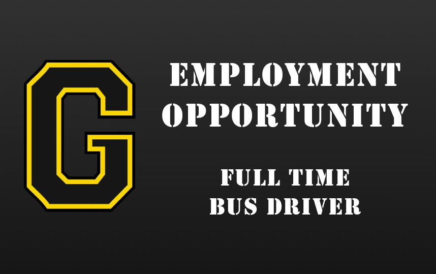 Employment Opportunity - Full Time Bus Driver