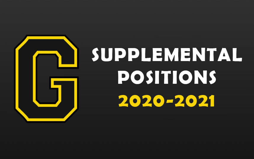 2020-2021 SUPPLEMENTAL POSITIONS