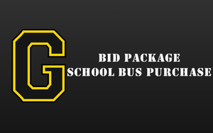 BID PACKAGE - SCHOOL BUS PURCHASE
