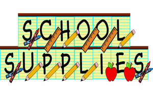 SCHOOL SUPPLY LISTS - 2020-2021