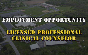 Employment Opportunity - Licensed Professional Clinical Counselor With Supervision – Full Time or Part Time