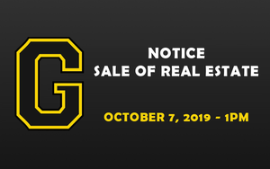 NOTICE: Sale of Real Estate