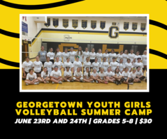 Georgetown  Girls Youth Volleyball Summer Camp
