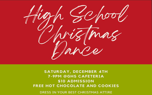High School Christmas Dance