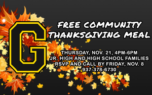 Free Community Thanksgiving Meal