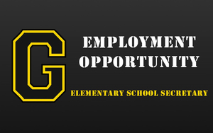 Employment Opportunity - Elementary School Secretary