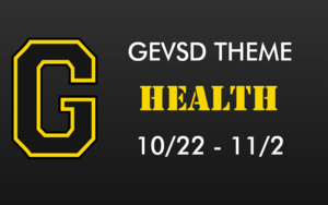 Theme for October 22nd - November 2nd - HEALTH