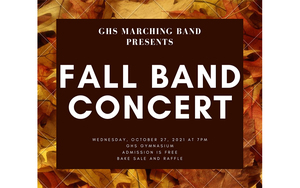 GHS Band Fall Concert