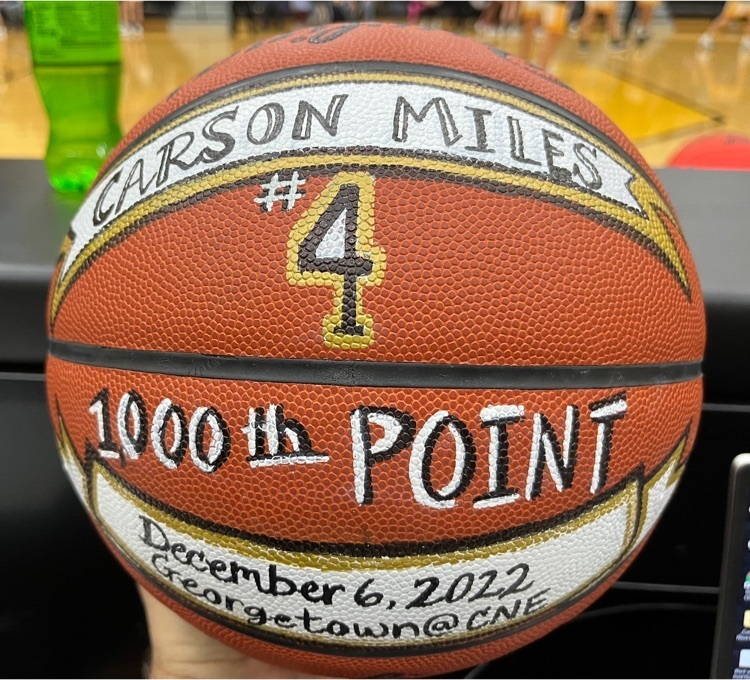Carson 1,000 points