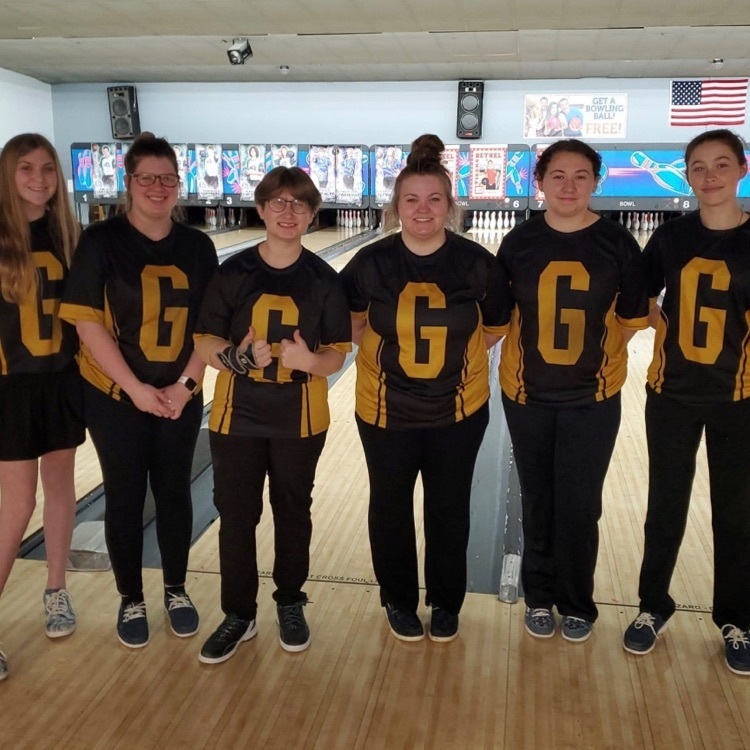 The undefeated Lady G-Men Bowling team!