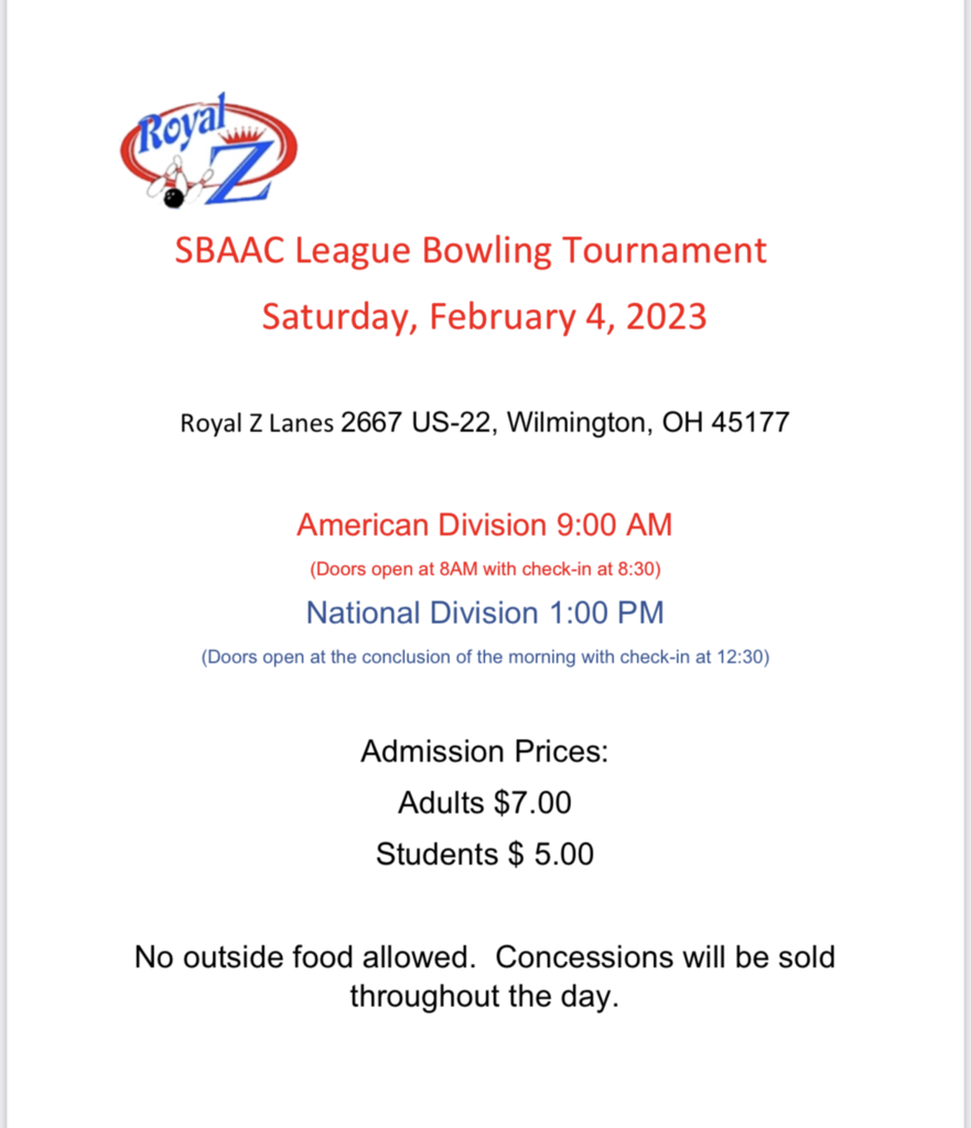 SBAAC Bowling Tournament