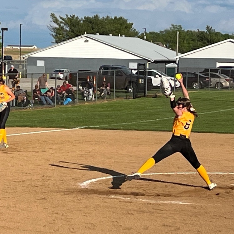 Abby Staker pitched a Gem