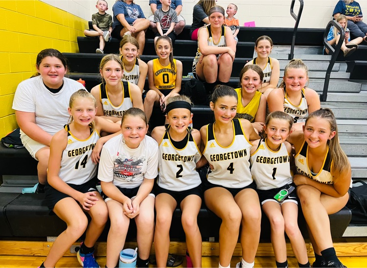 The 7th and 8th grade Lady G-Men basketball teams hosted Felicity and Ripley this evening for a scrimmage. It was a fun night for all.