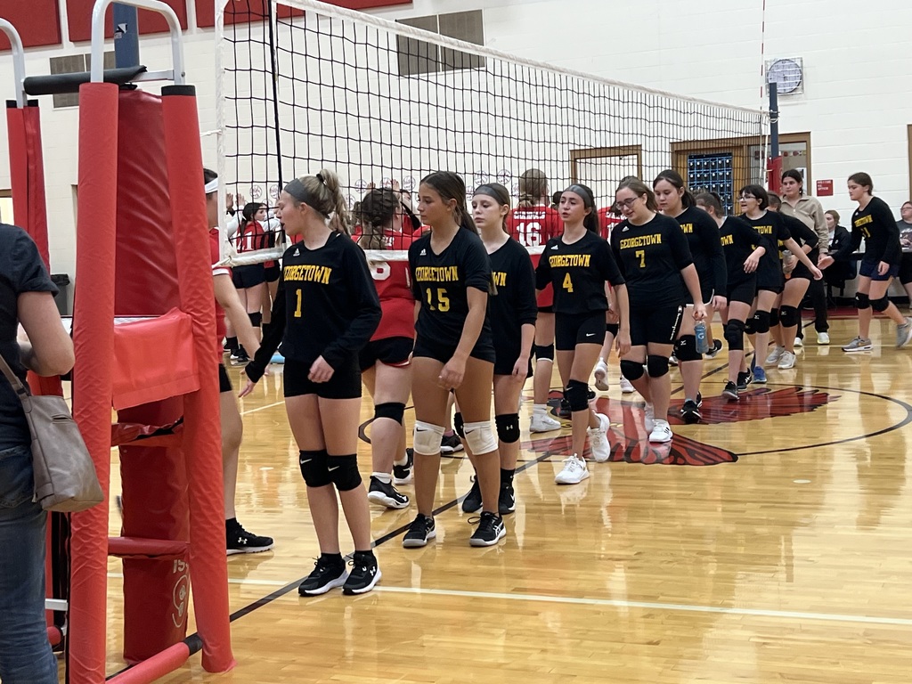 The JH volleyball teams both fell short last night against Felicity. Come support the Lady G-men tonight at home against Ripley. 🏐🖤💛 #IgniteInspireInstill Reported by Mason Watson