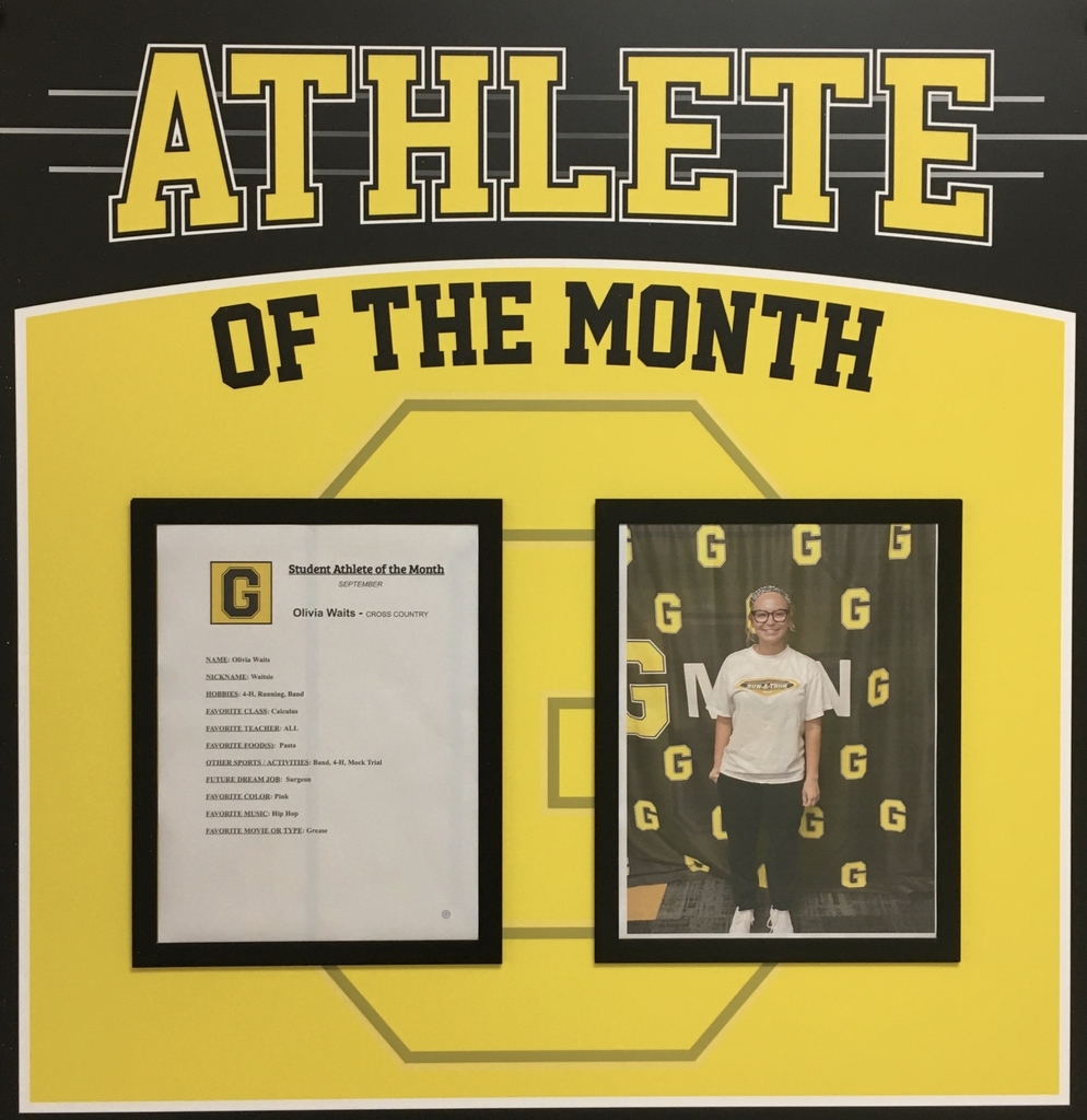 Athlete of the month